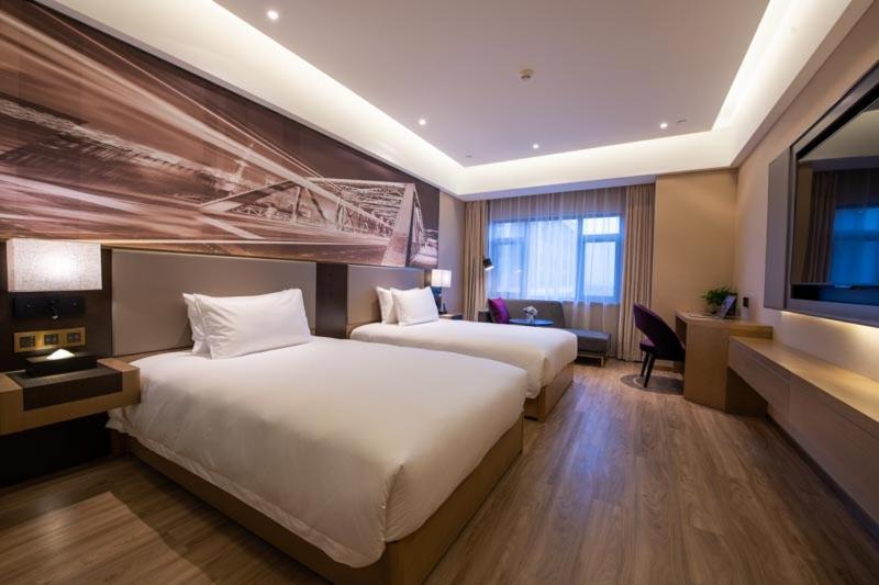 โรงแรมเมอร์เคียว เซี่ยงไฮ้ หงเฉียว จิวถิง เทียนตี้ Minhang ภายนอก รูปภาพ